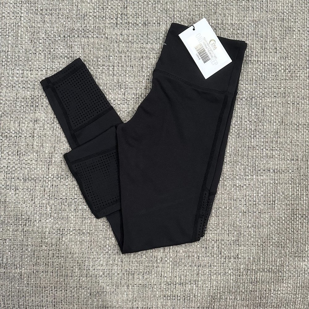 Zyia Black Moto LnT Hi-Rise 7/8 24” (NWT)